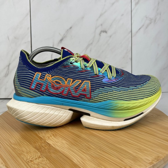 Hoka One One Other - Hoka One Cielo X1 Mens Size 9 Evening Sky Lettuce Running Shoes 1147910 ENN